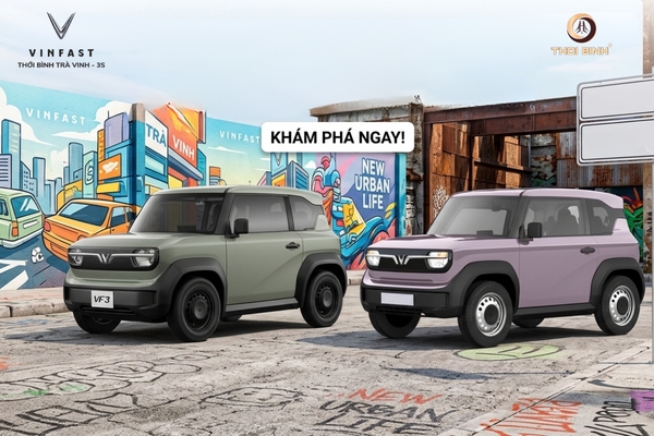 Cầm 350 triệu, chọn VinFast VF3 hay xe hạng A cũ? Phân tích giá lăn bánh VF3 chi tiết tại Trà Vinh