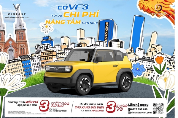 Giá Lăn Bánh VinFast VF3 Tháng 3/2026: Bảng Giá Chi Tiết Theo Tỉnh