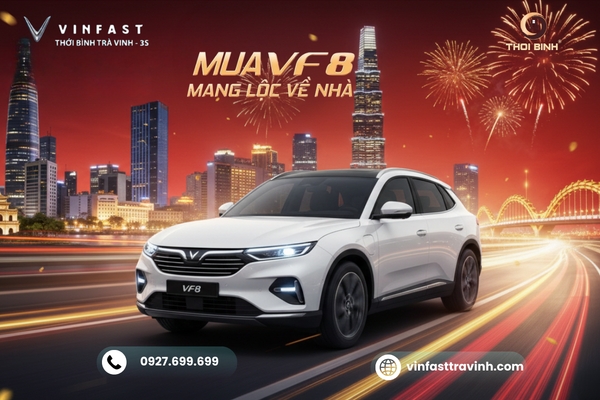 Trợ Lý Ảo VinFast VF8 (AI Thế Hệ Mới): Đọc Hiểu Đa Vùng Miền & Cập Nhật Giá Lăn Bánh VF8 Mới Nhất