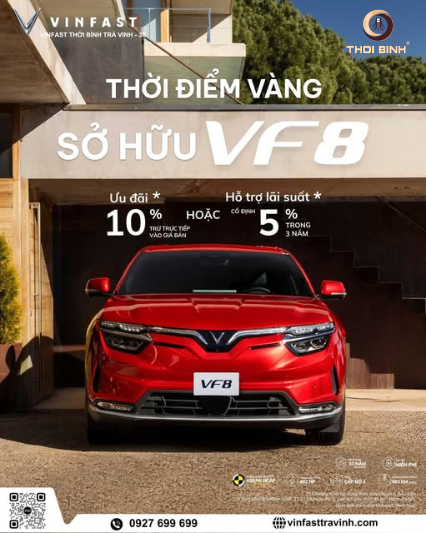 Sở hữu SUV hạng sang VinFast VF8: Chi phí lăn bánh trong mơ nhờ chính sách sạc 0 đồng đến 2029