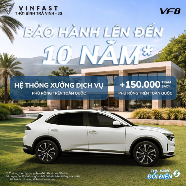 Trợ lý ảo AI trên VinFast VF8 có nghe hiểu được giọng đặc trưng? Trải nghiệm thực tế tại Showroom Trà Vinh