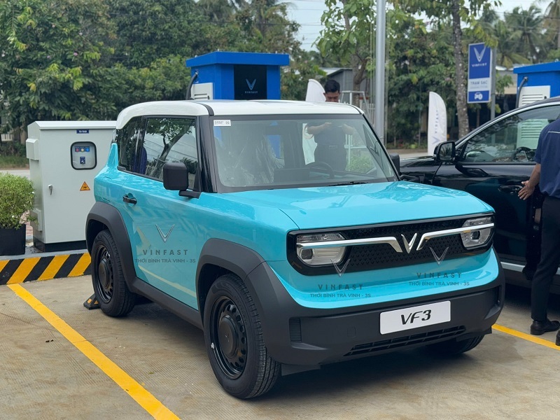 Giá Lăn Bánh VF 3 Bao Gồm Pin Siêu Ưu Đãi Tại VinFast Trà Vinh