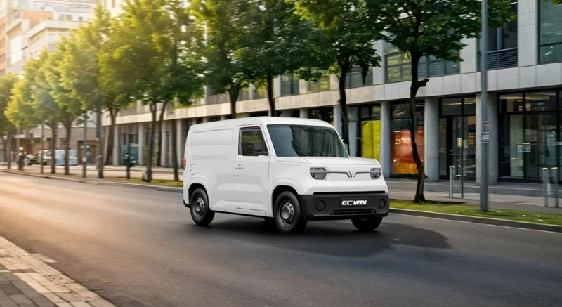 Giá lăn bánh EC Van 2025: Xe Tải Điện Dành Cho Doanh Nghiệp Vừa Và Nhỏ