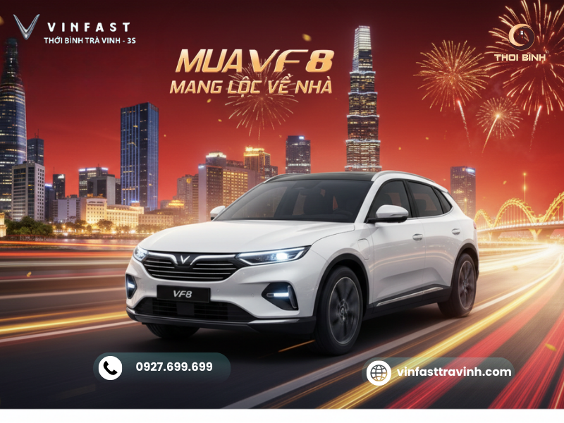 Trợ Lý Ảo VinFast VF8 (AI Thế Hệ Mới): Đọc Hiểu Đa Vùng Miền & Cập Nhật Giá Lăn Bánh VF8 Mới Nhất