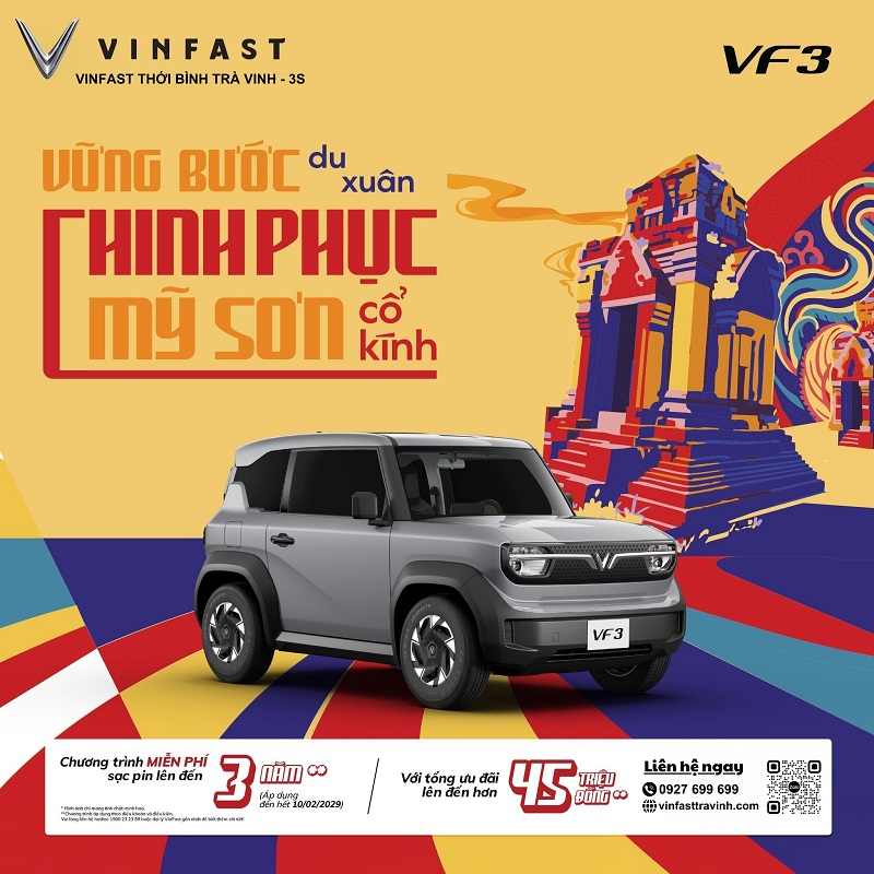 Giá Lăn Bánh VinFast VF3 Tháng 3/2026: Bảng Giá Chi Tiết Theo Tỉnh