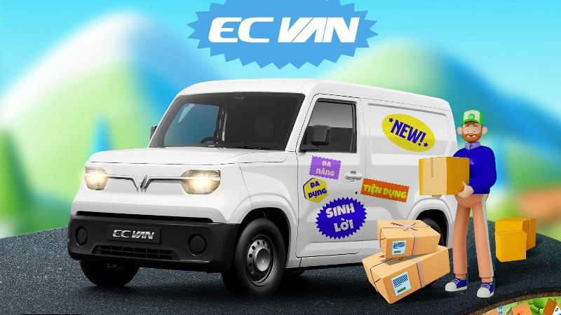 Giá lăn bánh EC Van 2025: Xe Tải Điện Dành Cho Doanh Nghiệp Vừa Và Nhỏ