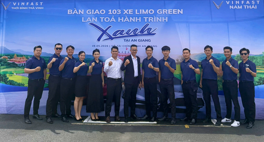 An Giang nhận 103 xe công vụ đến phường, xã, đặc khu